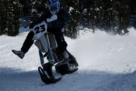 Convert Your Dirt Bike Into A Snowbike Motosport