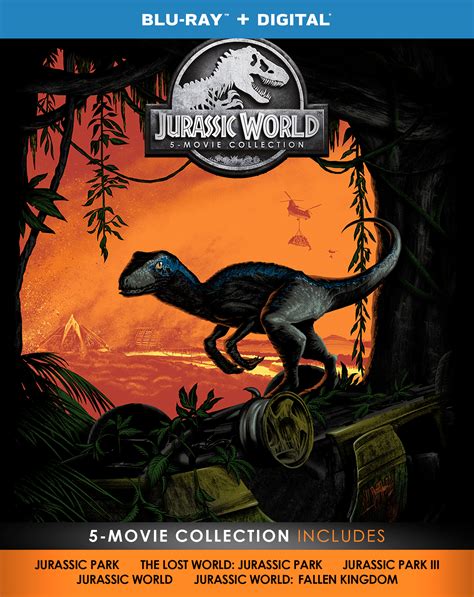 Jurassic World 5 Movie Collection Blu Ray Best Buy