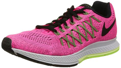 Nike Womens Air Zoom Pegasus 32 Running Shoe Pink Powerblackvolt