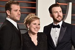 Chris Evans Oscars 2016 : Chris Evans and His Sister at the Oscars 2016 ...