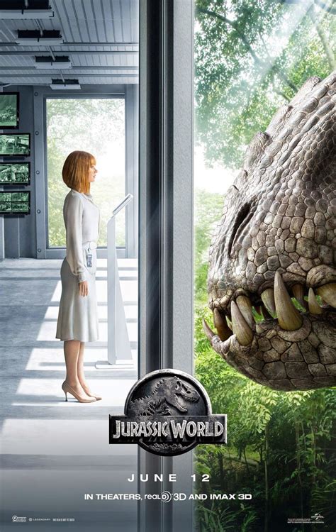 Jurassic World First Poster Revealed New Trailer Due Monday