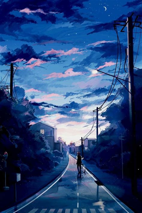 Pin By 画风夜歌 On Wallpaper Anime Scenery Anime Scenery Wallpaper
