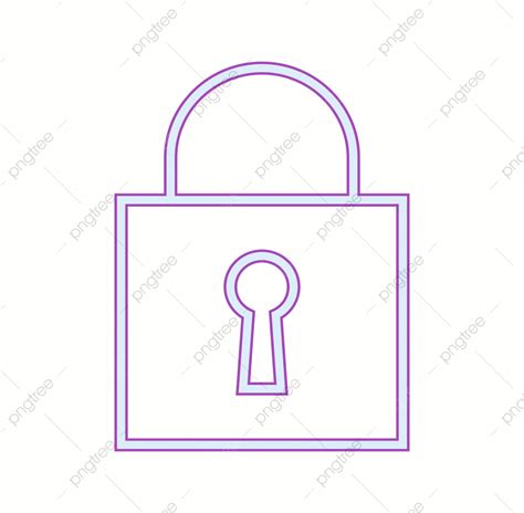 Beautiful Line Vector Hd Images Beautiful Lock Vector Line Icon Line