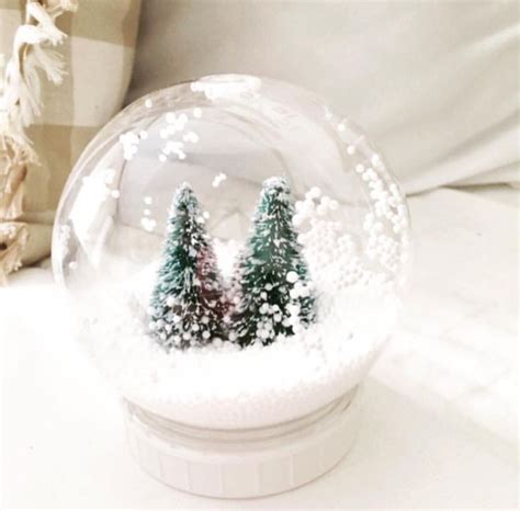 Diy Dollar Tree Snow Globe Globo De Neve Faça Você Mesmo árvore De