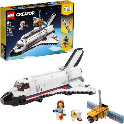 Lego Creator 3in1 Space Shuttle Adventure 31117 Building