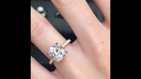Your Unforgettable Wedding 4 Carat Cushion Cut Diamond Engagement Ring