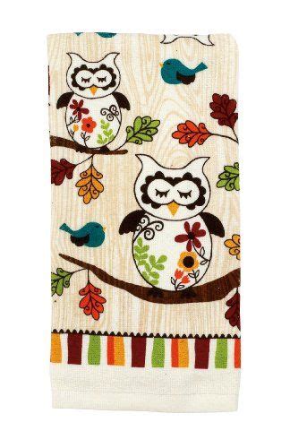 Ritz Sleepy Owl Collection Print Kitchen Dish Towel Sleepy Owl Owl Kitchen Owl Decor
