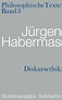 Diskursethik. Philosophische Texte. Buch von Jürgen Habermas (Suhrkamp ...