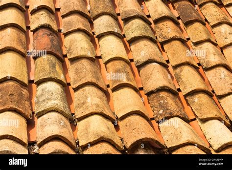 Old Clay Roof Tiles Hi Res Stock Photography And Images Alamy