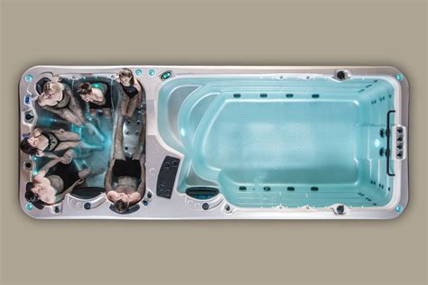 Hydrozone Vortexs Largest Dual Zone Swim Spa Swim Spa Hot Tub Swim Spa Swim Spa Landscaping