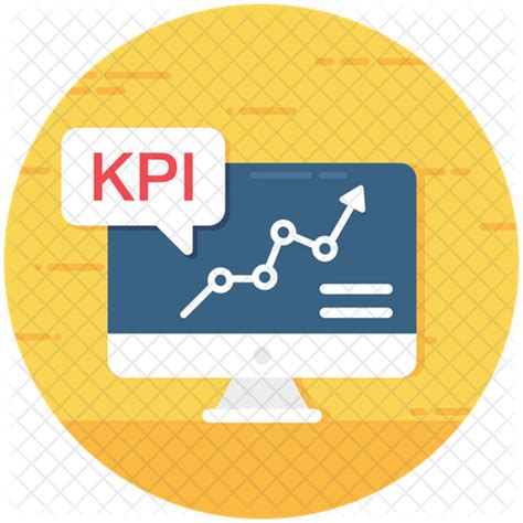 Kpi Icon Download In Flat Style
