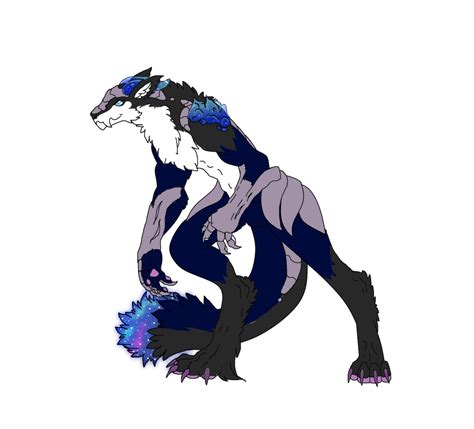 Muna Werewolf Form By Kittenax On Deviantart