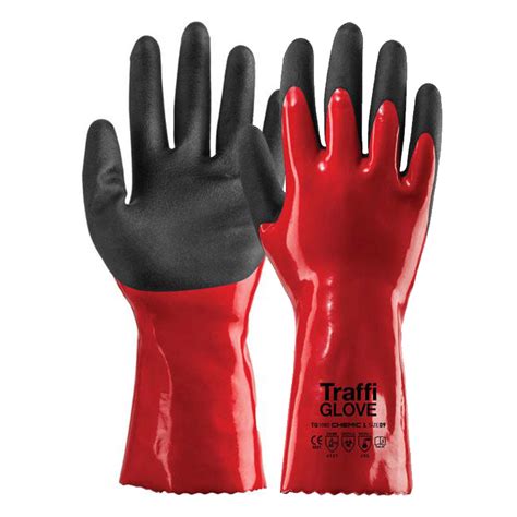 Traffiglove Tg1080 Chemic Cut Level 1 Chemical Resistant Gloves