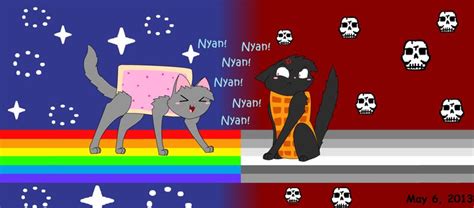 Nyan Cat And Tac Nayn By Sweetkittycat On Deviantart Nyan Cat Cat