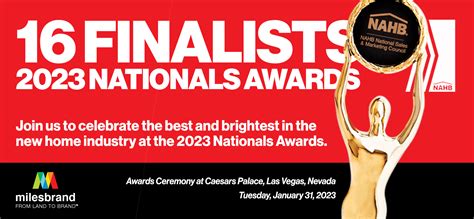 Milesbrand Finals In 16 Categories For The 2023 Nationals Awards For
