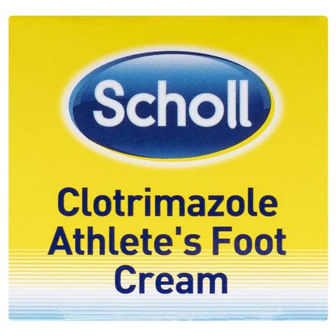 Buy Scholl Clotrimazole Athletes Foot Cream 50g Online At Chemist