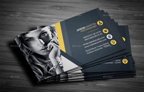 Photography Business Card Free Photography Business Card Template Psd