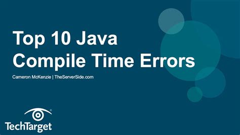 Top 10 Java Compile Time Errors And How To Fix Them Youtube