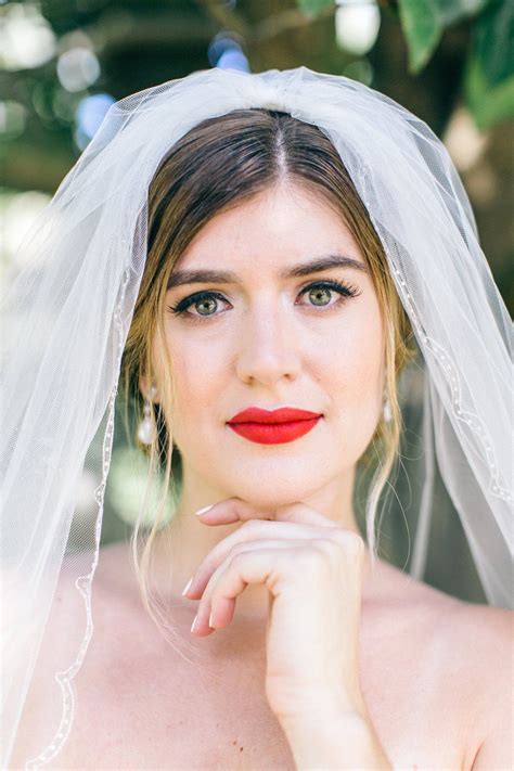 there is nothing quite like a bold red lip for your wedding day get more wedding accessory i