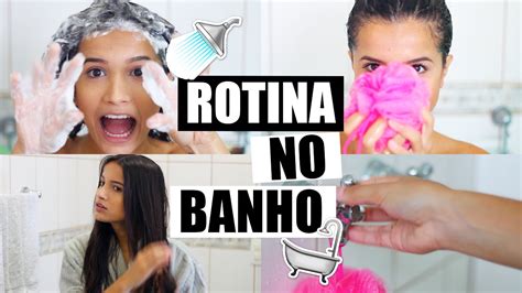 Rotina De Banho Shower With Me Youtube