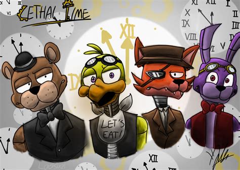 Fnaf Au Lethal Time By Laasuzi On Deviantart