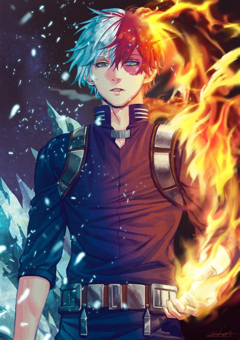 Todoroki Shouto Shōto Todoroki Boku No Hero Academia Image By