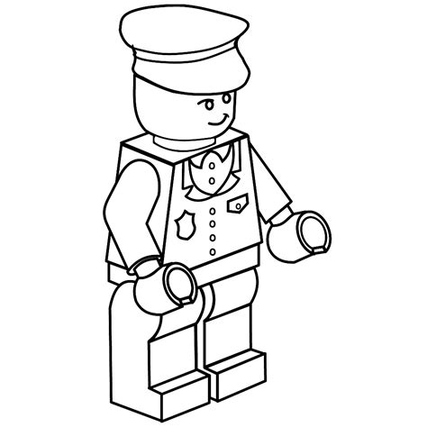 Lego Kleurplaat Politie Kids N Fun 34 Kleurplaten Van Lego City
