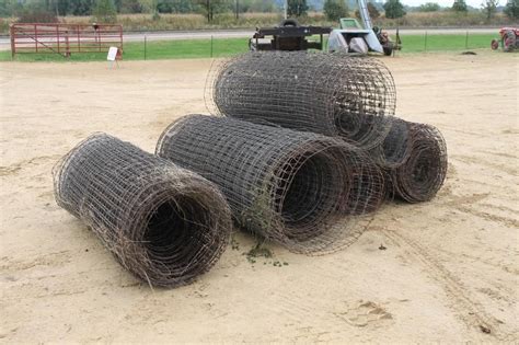 6 Rolls Of 5ft Tall Woven Wire Fence Spencer Sales