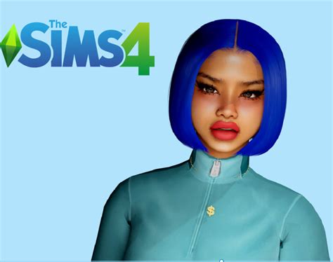 The Sims 4 Blue Top Gamingwithprincess