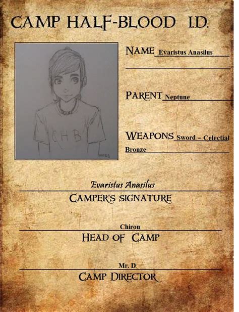 Camp Half Blood Id By Slone13 On Deviantart