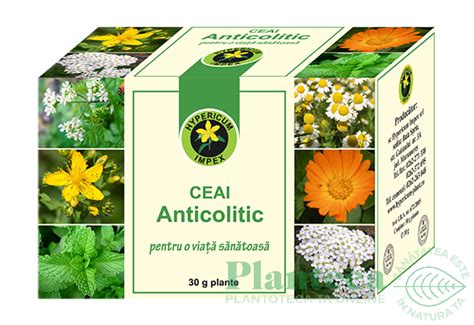 Ceai Anticolitic G Hypericum Plant Pret Lei Planteea