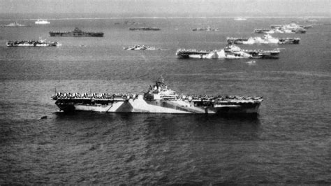 The Remains Of A World War Ii Aircraft Carrier Unseen For