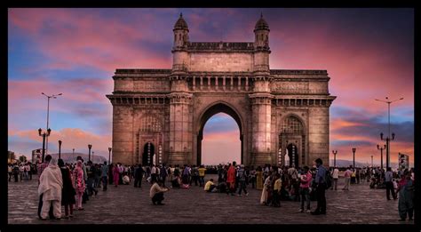 Gateway Of India Mumbai India Arabian Sea Mumbai