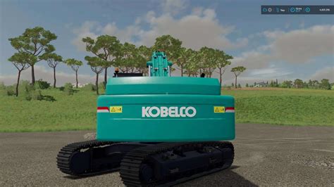 Kobelco Sk 480 50t Excavator V1 3 Farming Simulator 19 17 15 Mod