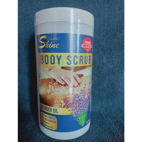 Golden Shine Body Scrub Lavender Oil 1000ml Shopee Philippines