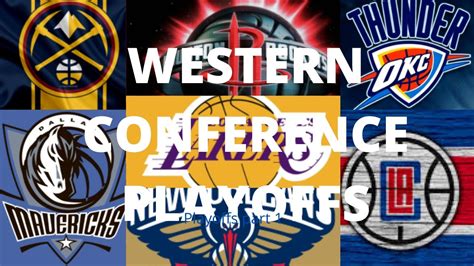 Playoffs Predictions Western Conference Part 1 Youtube