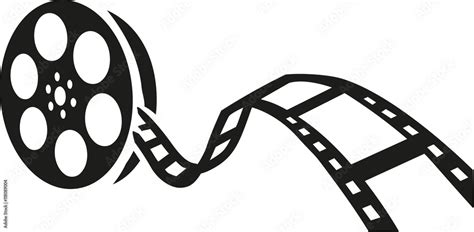 Film Reel Movie Stock Vector Adobe Stock