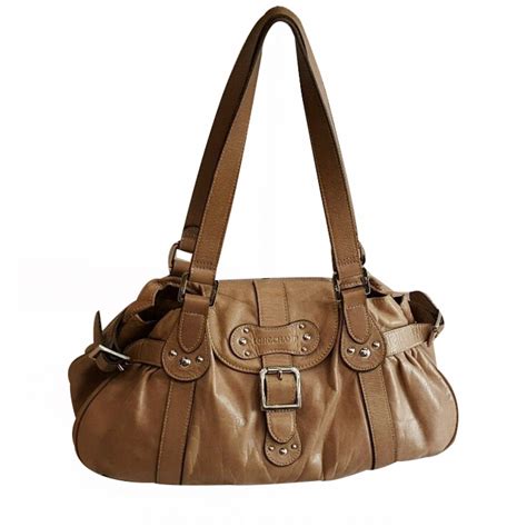 Longchamp Handbags Handbags Leather Beige ref.20846 - Joli Closet