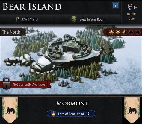 Bear Island Game Of Thrones Conquest Wiki