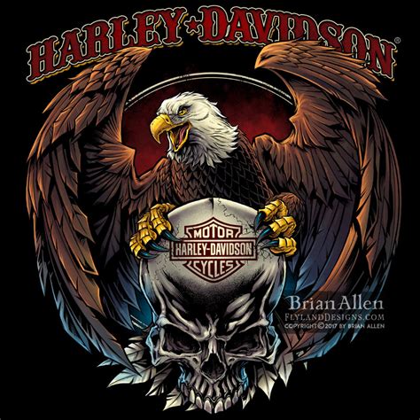 Harley Davidson Motorcycle T Shirt Designs On Behance