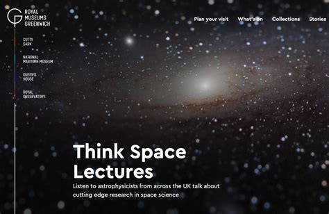 Think Space Lectures At The Royal Museums Greenwich Centre For