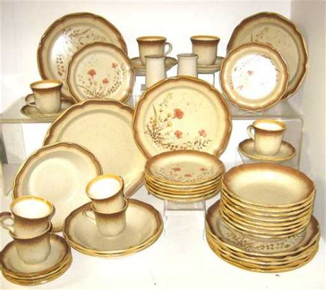 44 Piece Grouping Of Mikasa Stoneware