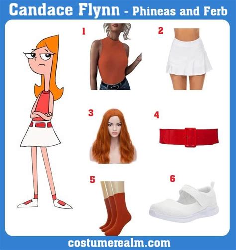 Candace Flynn Costume Costume Realm