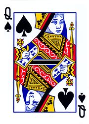Did you ever hear the frogs in arizona? queen of spades - Wiktionary