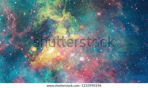 Abstract Bright Colorful Universe Nebula Night Stock Photo Edit Now