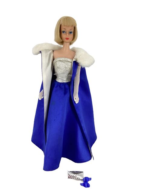 Lot Blonde Long Hair American Girl Barbie Barbie Wears 1617 Midnight Blue Missing Necklace