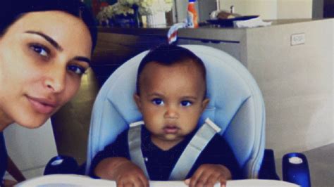 Kim Kardashian Shares Adorable Throwback Pics Of Son Saint Look At His Angry Face