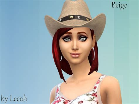 Sims 4 Cc Cowboy Hat 25 Designs Maxis Match