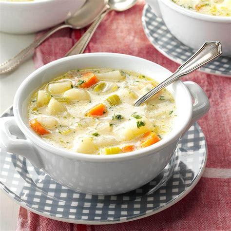 No Fuss Potato Soup Recipe Taste Of Home