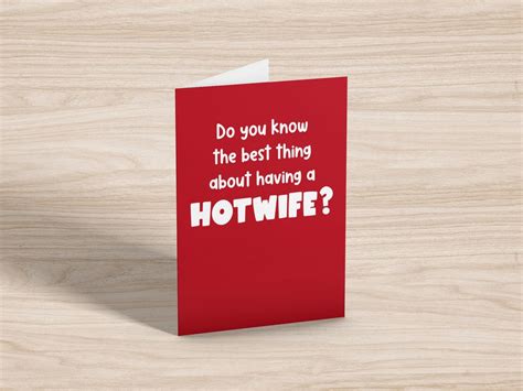 Sexy Valentine Card For Hotwife Mistress Whore Slutty Wife Greeting Cards For Her Funny